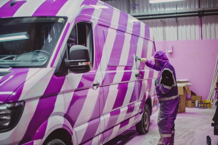 transit custom wrap